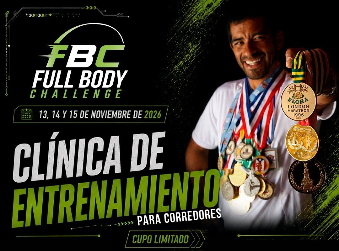 Imagen oficial de la Clínica de Entrenamiento para Corredores con Dionicio Cerón